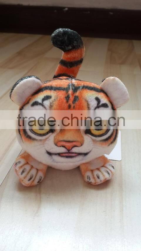 promotional gift plush toy owl with beans 3 D printing plush owl earthbag small size stuffed plush earthbag with beans