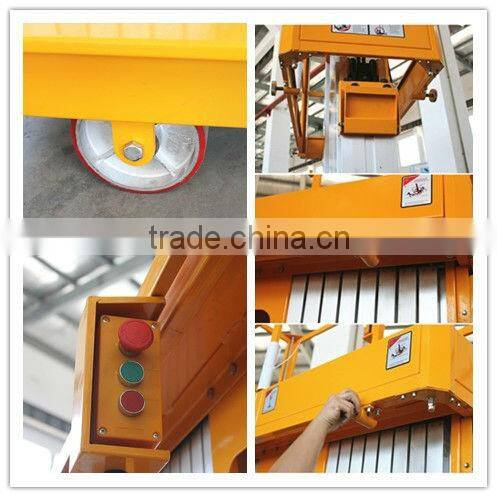 12m Double Mast Mobile Aluminium Working Platform