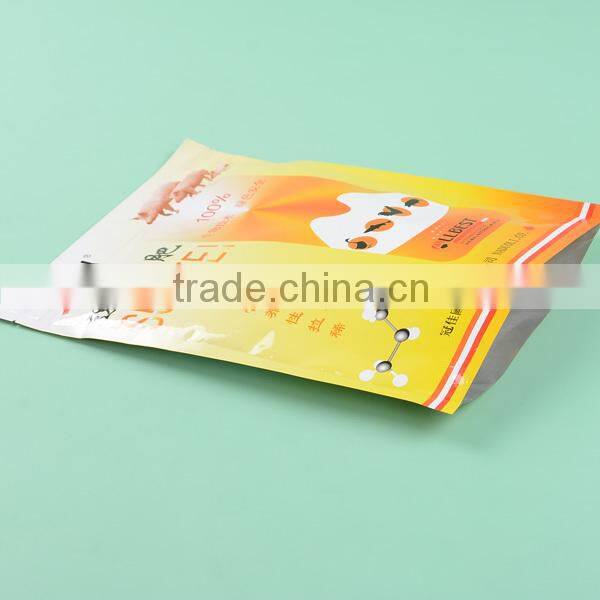 Gravure printimng custom logo laminated bag for packing animal medical