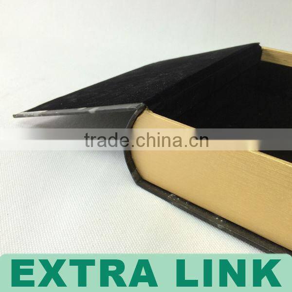 New Design Handmade Recycle Customized book shape favor boxes