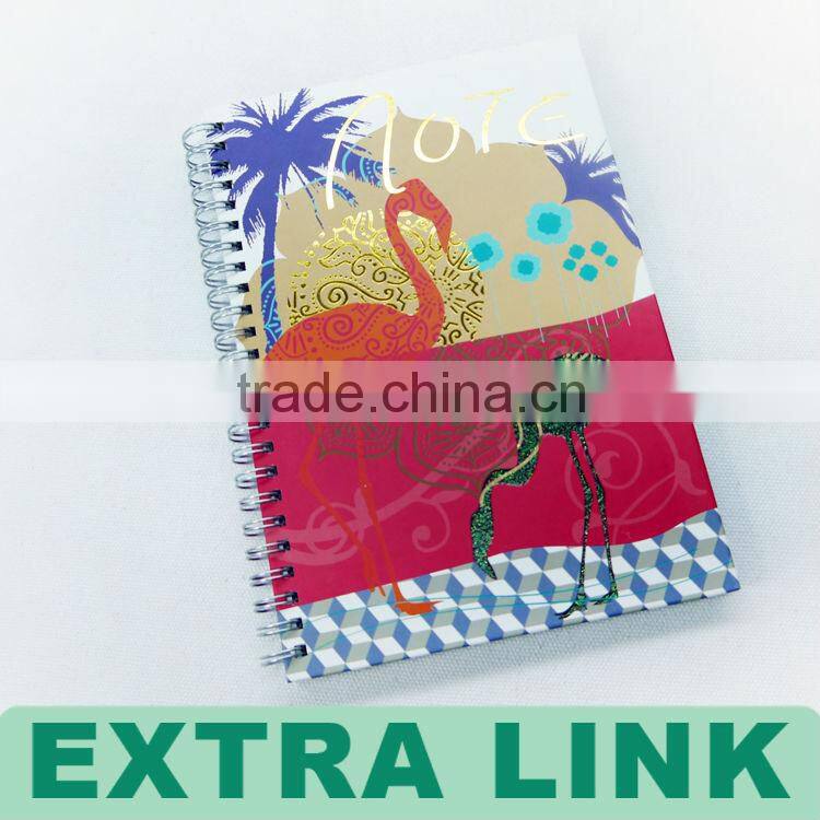 Brown Soft Cover Notebook, Whole Sale Pu Leather Notebook With Silver Stamping Logo On The Cover