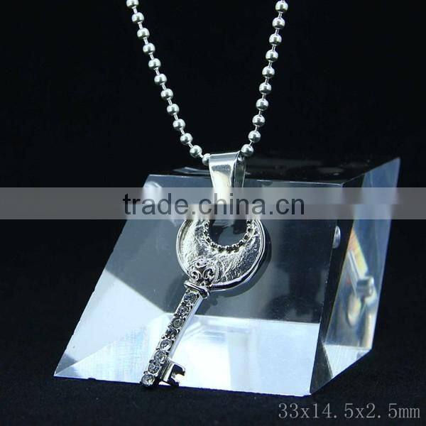 Stainless steel key pendants for sale