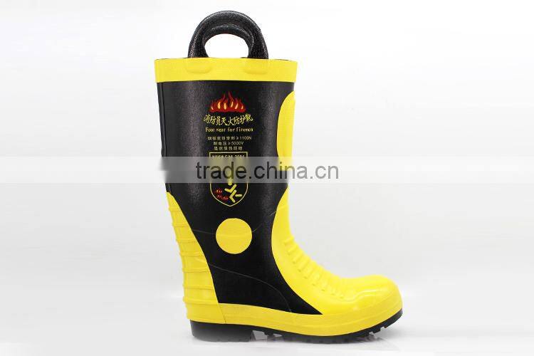 China Manufacturer 10 Years experience Colorful Waterproof yellow women rubber rain boots