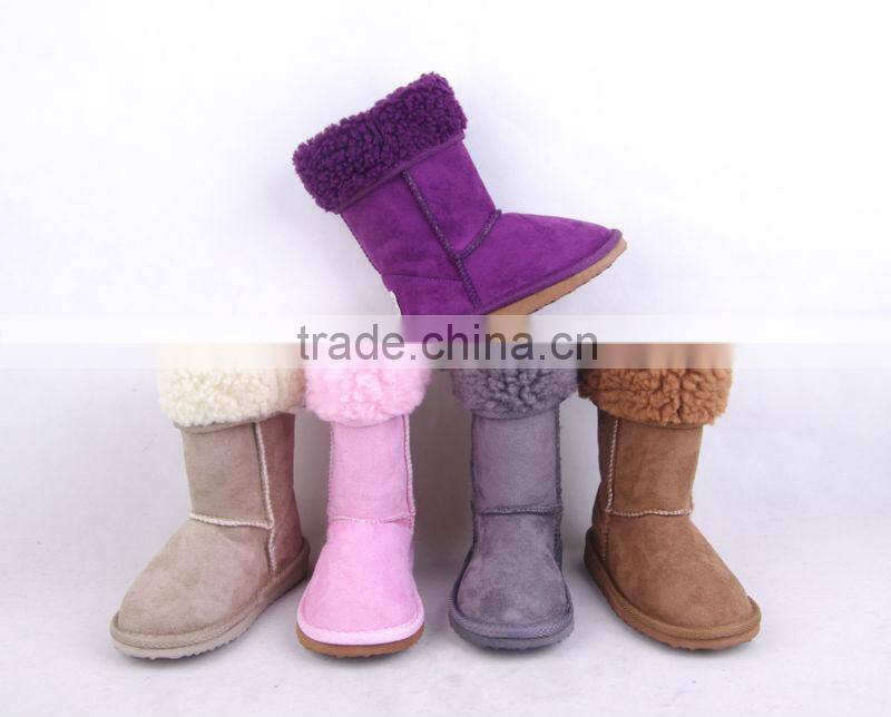 2014 KIDS Snow Boots With collar fur