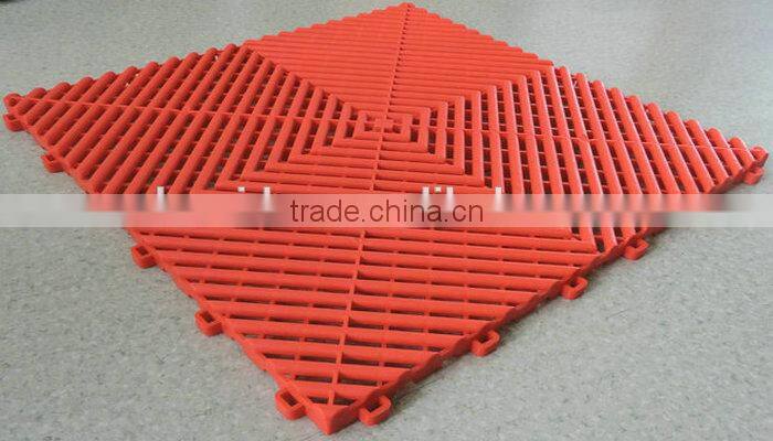 plastic interlocking hydrophobic mat