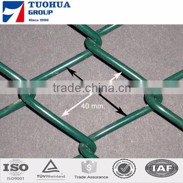 School playground used chain link mesh
