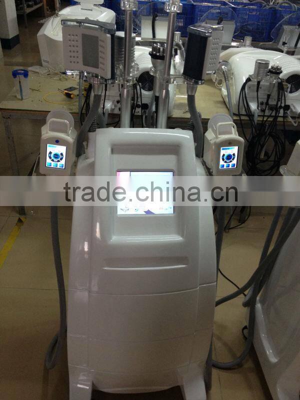 4 Handpieces Cryolipolysis Fat Freezing Machine