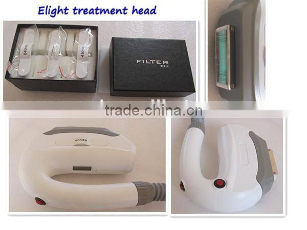 2 size handles !! IPL Hair Removal Wrinkle Removal E-light Technology RF Machine