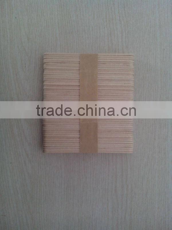 bevelled/round edge 114mm ice cream stick