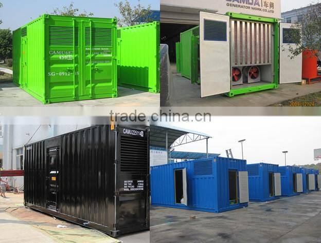 Camda Diesel Generator 1mw/2mw diesel power plant power station CE,ISO approved