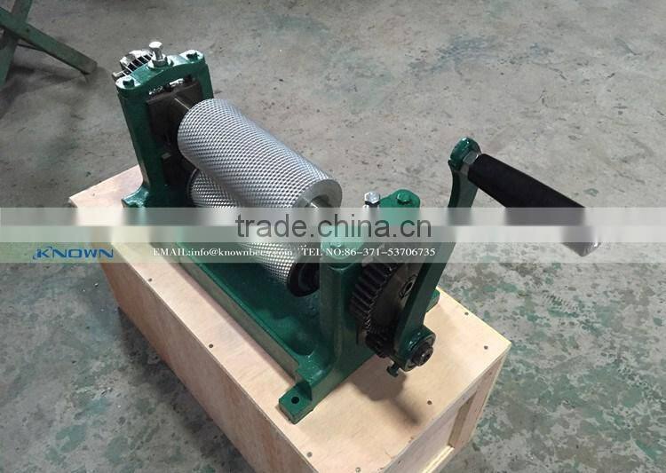 Electric beeswax foundation sheet machine roller for sale with size customized