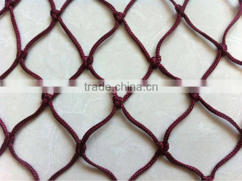 GOLF NET, HDPE knotless net or knotted net
