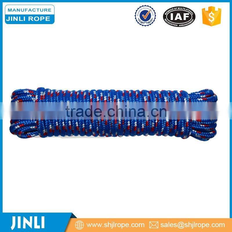 3mm, 5mm, 6mm white nylon braided rope