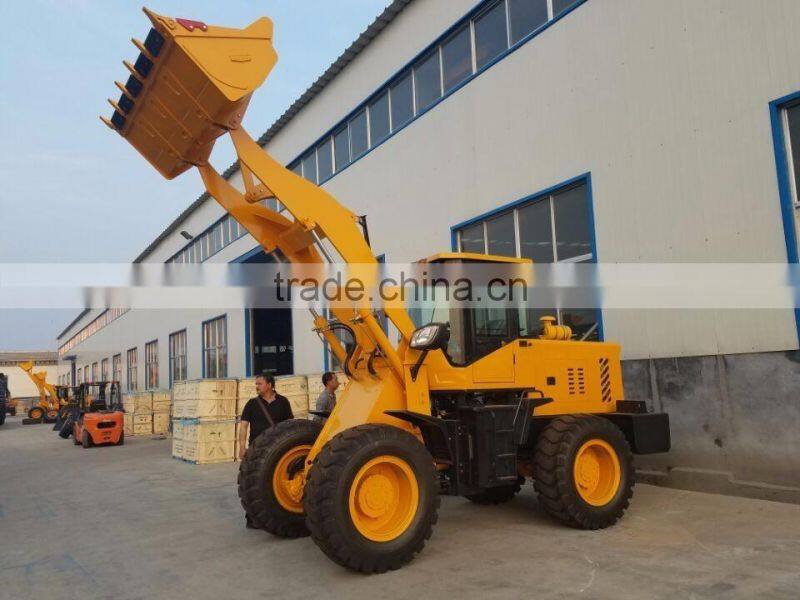 1.8TON Mini wheel loader AX928 with 55kW diesel engine