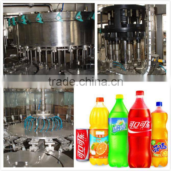 small carbonated drink filling machine/production line
