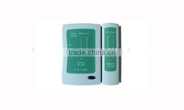 Portable RJ11 and RJ45 Remote Network Lan Cable Tester Automatic Scan Mode
