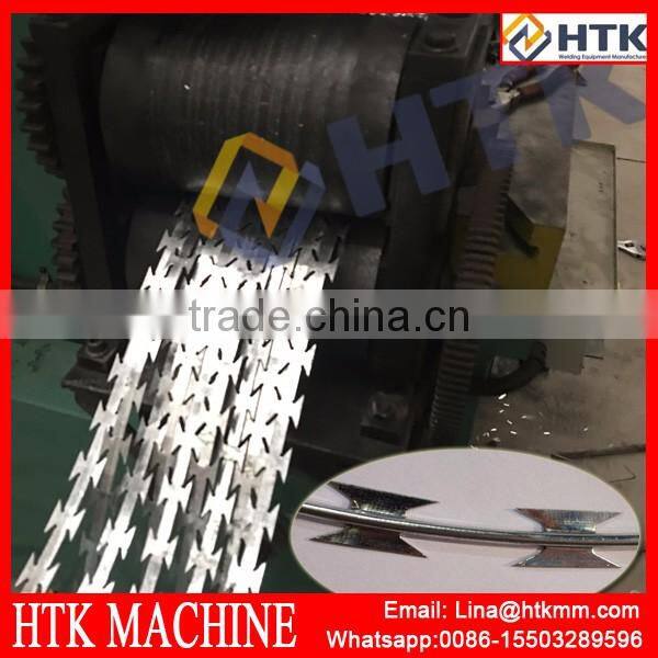 High Speed Automatic Razor Barbed Wire Making Machine
