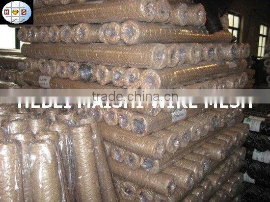 3/4" galvanzied hexagonal chicken wire