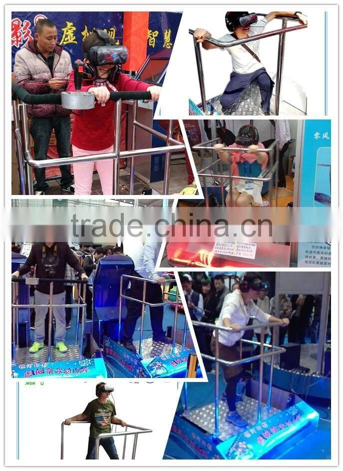 HTC stand up VR platform 9D VR movies 9D cinema simulator with VR glasses