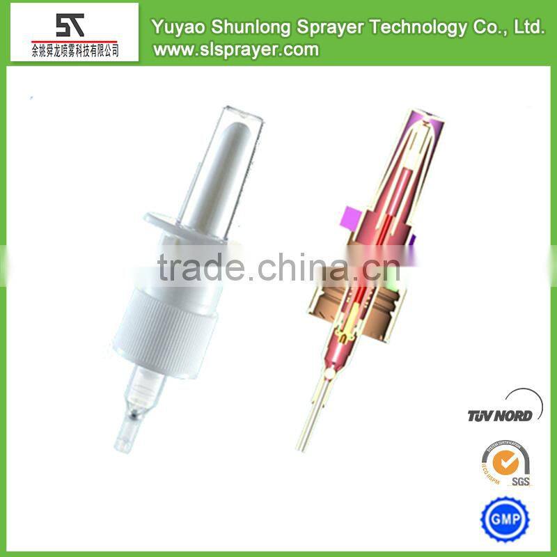 24/410 plastic pharmaceutical pump sprayer,medical nasal sprayer