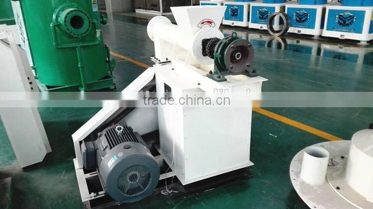 Complete set 1t/h new condition poultry feed pellet production line