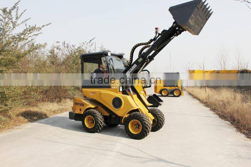 mini wheel loader with CE