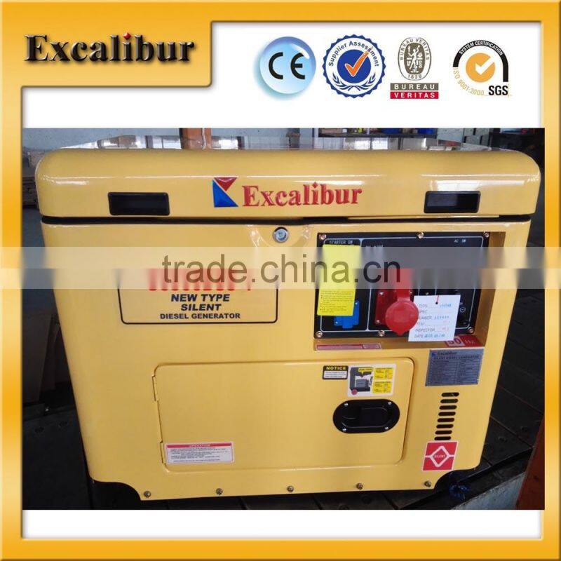 New Type Air Cooled 5KVA Silent Diesel Generator Price