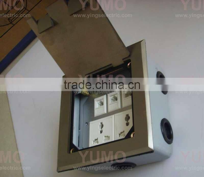 Floor Socket(Ground socket) Screw type YUMO-146KBR stainless steel