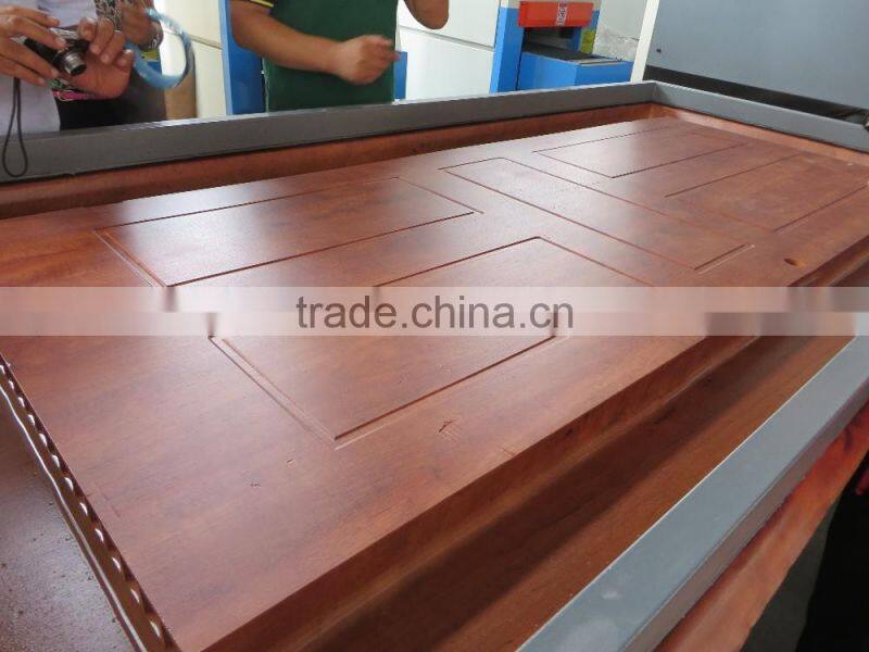 pvc wpc door making machine with price / door turnkey project high quality