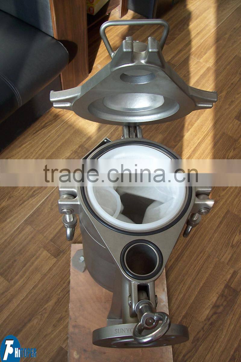 Vertical bag type bag filter of quality control machine for sale