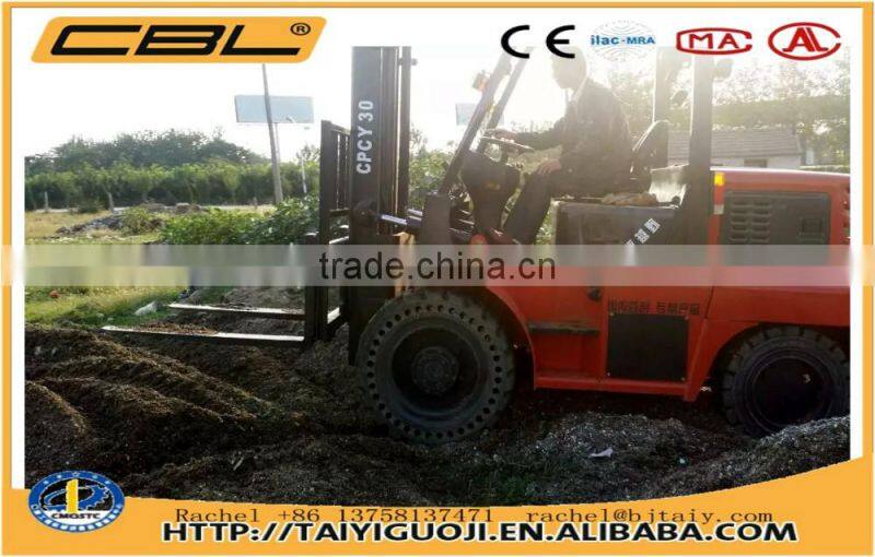 CPCY40 4x4 forklift truck