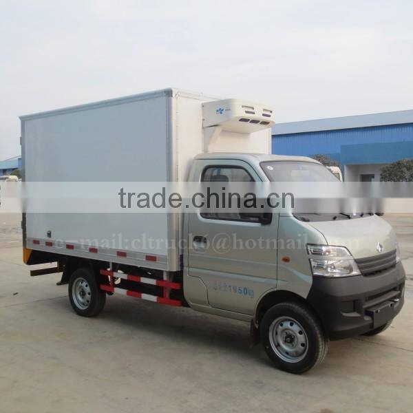 68hp ChangAn 4*2 Mini Cooling Truck 1.5ton