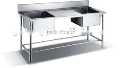 Hot sale stainless steel sink work bench ZQS-1T