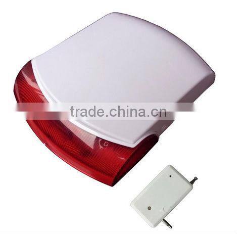 King Pigeon SR-10 Wireless Outdoor Strobe Siren with fully integrated sounder/strobe, self-activating cut-off timer