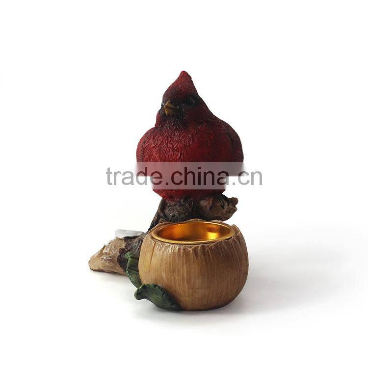 Wedding Decorative Glass Candle Holder,Polyresin Glass Bird Animal Candle Holder,Polyresin Glass Angel Christmas Candle Holder