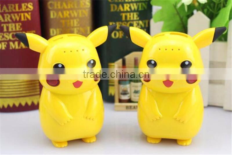 2016 Hot Sale Cute Protable 10000mAh Pokeball Pokemon Pikachu Power Bank creative 10000mah power bank