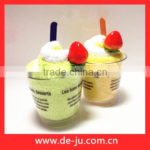 Colorful Shape Wedding Gift Cake Towel