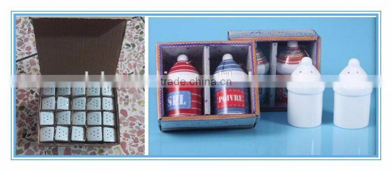 salt and pepper pot,wholesale salt and pepper shakers,porcelain salt pepper shaker, 2015 new design salt shakers