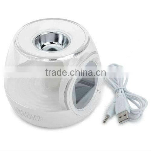 7 Color Changing Digital LCD Alarm Clock with Aroma Heater & FM Radio