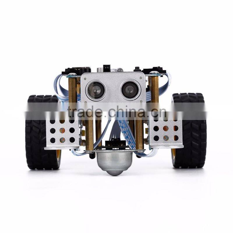 DIY Funny Creative Smart Programmable Robot Kit, Multi-functional Intelligent Early Educational Toy Robot Car For Kids