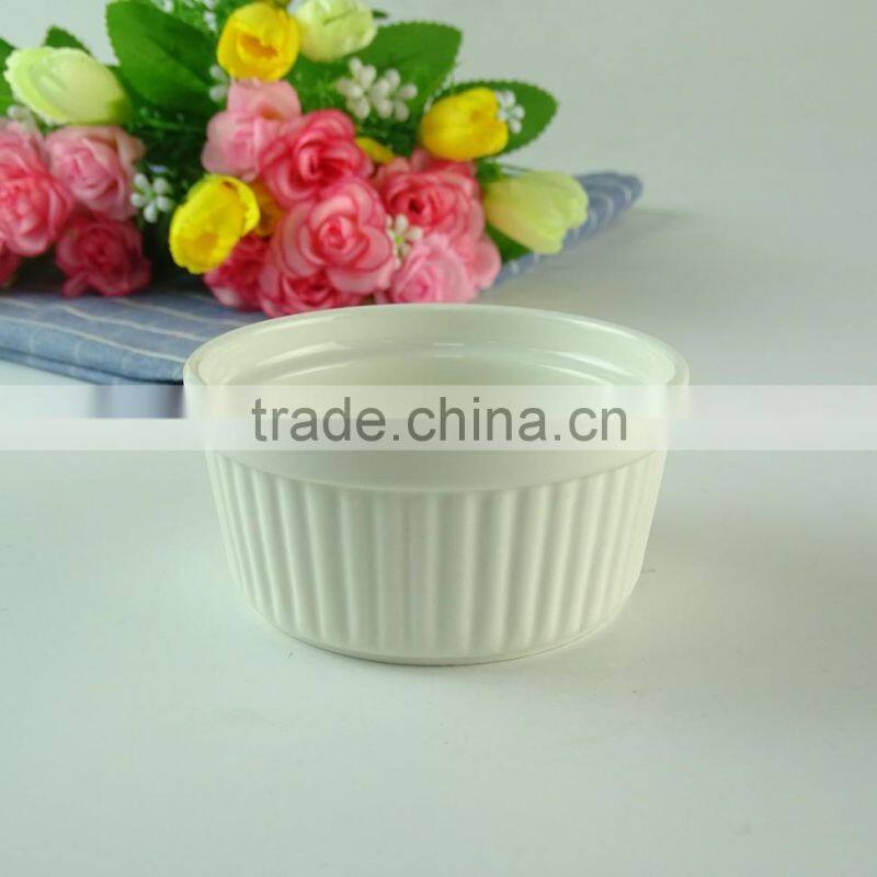16cm regular design decal porcelain fresh bowl noodle bowl with plastic cover/lid in stock