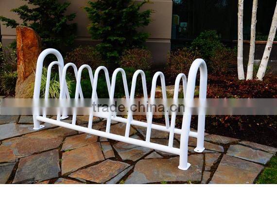 Arlau shopping mall steel bicycle display rack