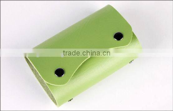 2013 New Green PU Card holder