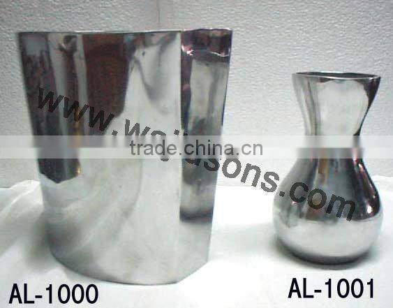 decorative metal flower vases for weddings