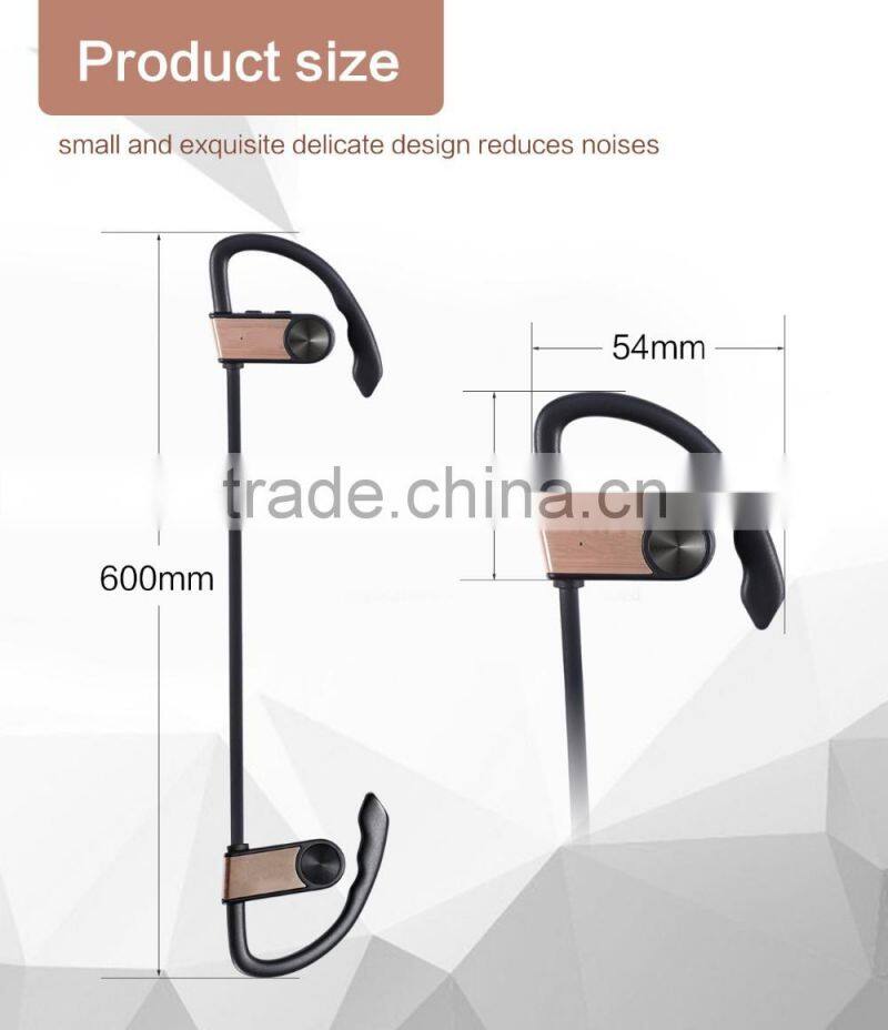 Hot new product for 2016 hanging ear type stereo headset bluetooth