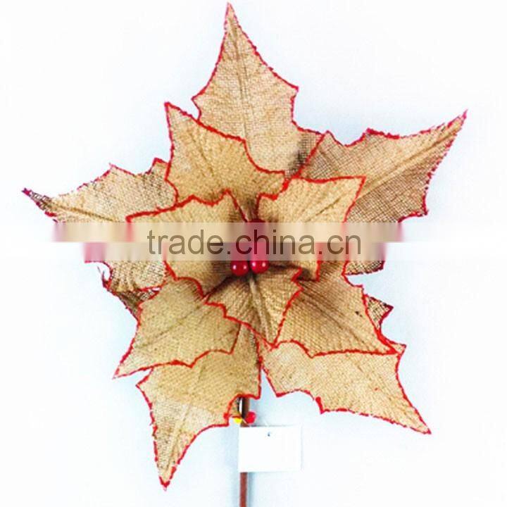hot items 2016 burlap flower