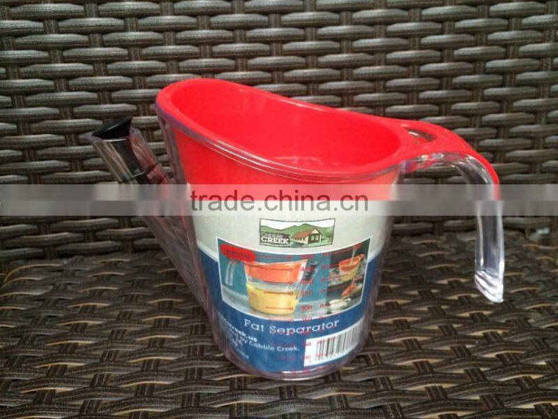 Factory Durable Gravy Fat separator Strainer Separator Measurer