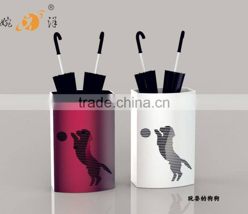 Hot selling indoor hotel round shape iron umbrrella stand