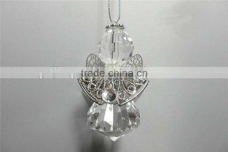 acrylic diamond craft angel hanging wedding decoration gifts for guests