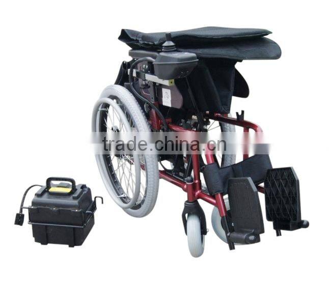 Reeducation Fournitures surdimensionnees Li-ion batterie en fauteuil roulant